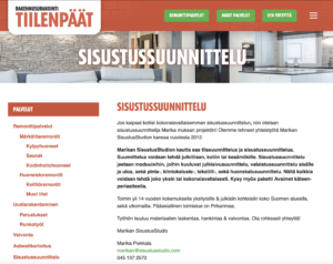 Yhteistyökumppanit, Rakennusurakointi Tiilenpäät, Tampere. Sisustussuunnittelija Tampere, Ylöjärvi, Pirkanmaa, Marika Piekkala