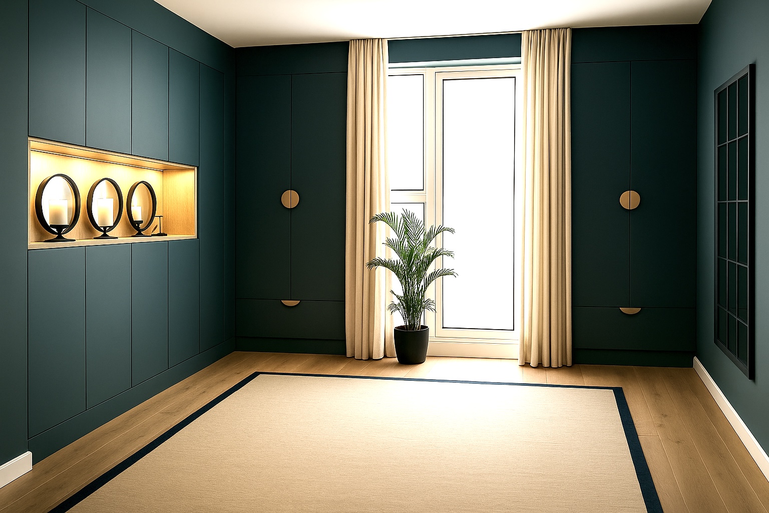 Tampereen keskustan kerrostalo osakkeen kokonaisvaltainen uudistus (ilman pesutiloja). Kokonaisvaltainen sisustussuunnittelu, sisustussuunnittelija Marika Piekkala, Tampere, Ylöjärvi, Nokia, Pirkanmaa, Marikan SisustusStudio.