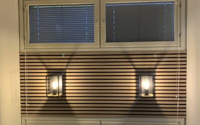 Pientä pintaremonttia, valaistuksia ja kiintokalusteiden muutoksia Tampereen Pohtolassa. Sisustussuunnittelu Marika Piekkala, Tampere, Nokia, Pirkanmaa