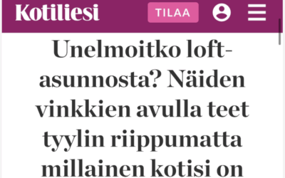 Kotiliesi – Loft-asuminen, Iida Tani ja  Marika Piekkala