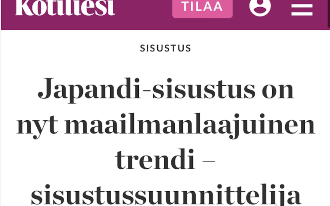 kotiliesi– Japandi sisustustyyli, Iida Tani ja  Marika Piekkala