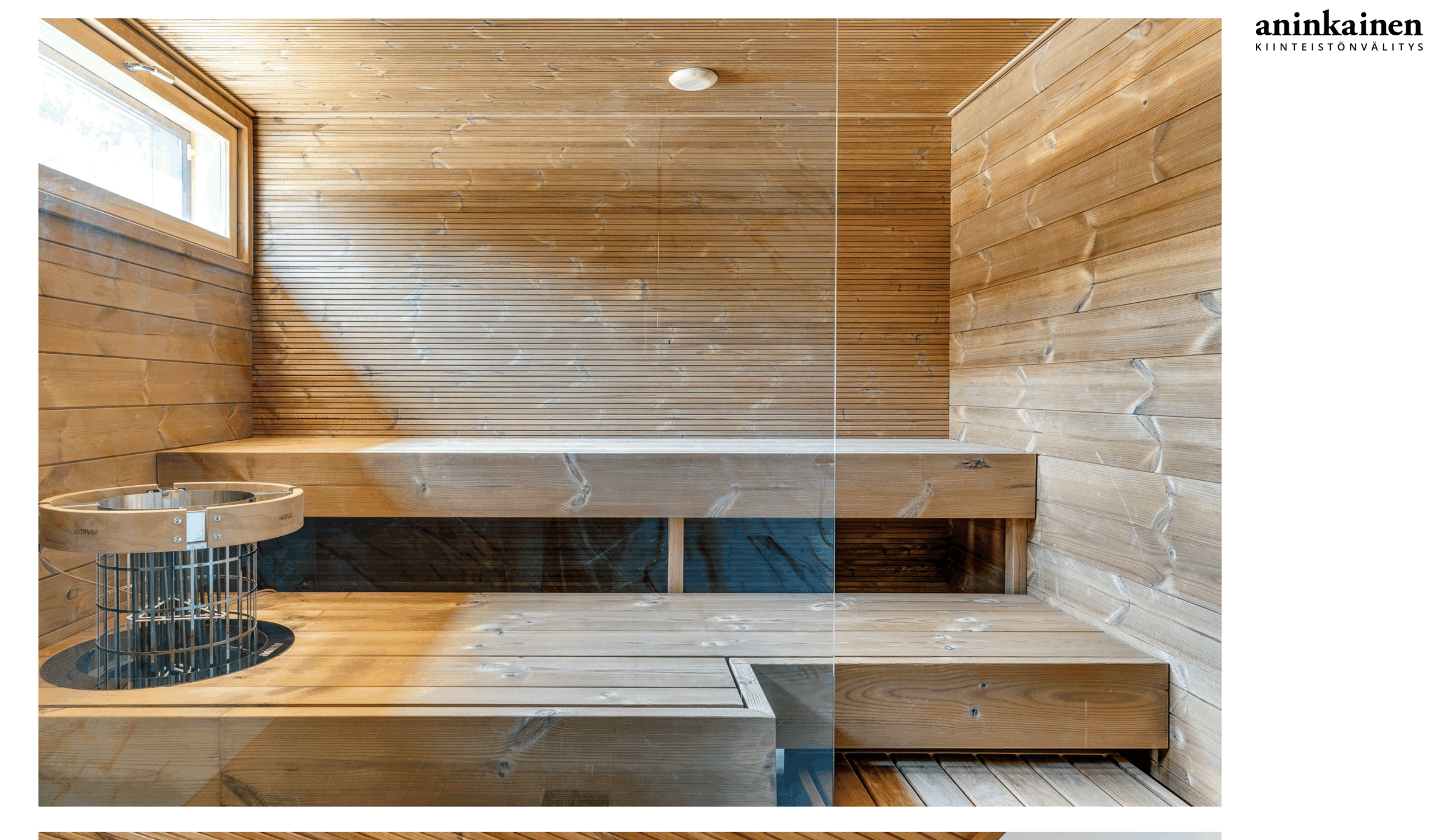 Rakennuttajan myyntikohde myyty. Kiinteistövälittäjä Aninkainen.fi omistaa kuvat ja tekijänoikeudet. Kaikki sisätilan materiaalit, pinnat ja kiintokalusteet saunan kanssa on valinnut Marika Piekkala, Sisustussuunnittelija Tampere, Pirkanmaa, Ylöjärvi, Nokia Turku, Helsinki, Lahti ja muut kaupungit. Toimin koko Suomen alueella, myös ulkomailla.   Marikan SisustusStudio 045 - 137 2572 www.sisustusstudio.com Sisustussuunnittelua intohimolla & 16 vuoden kokemuksella 💯✨