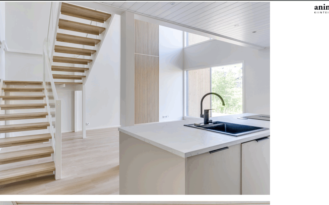 Rakennuttajan myyntikohde myyty. Kiinteistövälittäjä Aninkainen.fi omistaa kuvat ja tekijänoikeudet. Kaikki sisätilan materiaalit, pinnat ja kiintokalusteet saunan kanssa on valinnut Marika Piekkala, Sisustussuunnittelija Tampere, Pirkanmaa, Ylöjärvi, Nokia Turku, Helsinki, Lahti ja muut kaupungit. Toimin koko Suomen alueella, myös ulkomailla.   Marikan SisustusStudio 045 - 137 2572 www.sisustusstudio.com Sisustussuunnittelua intohimolla & 16 vuoden kokemuksella 💯✨