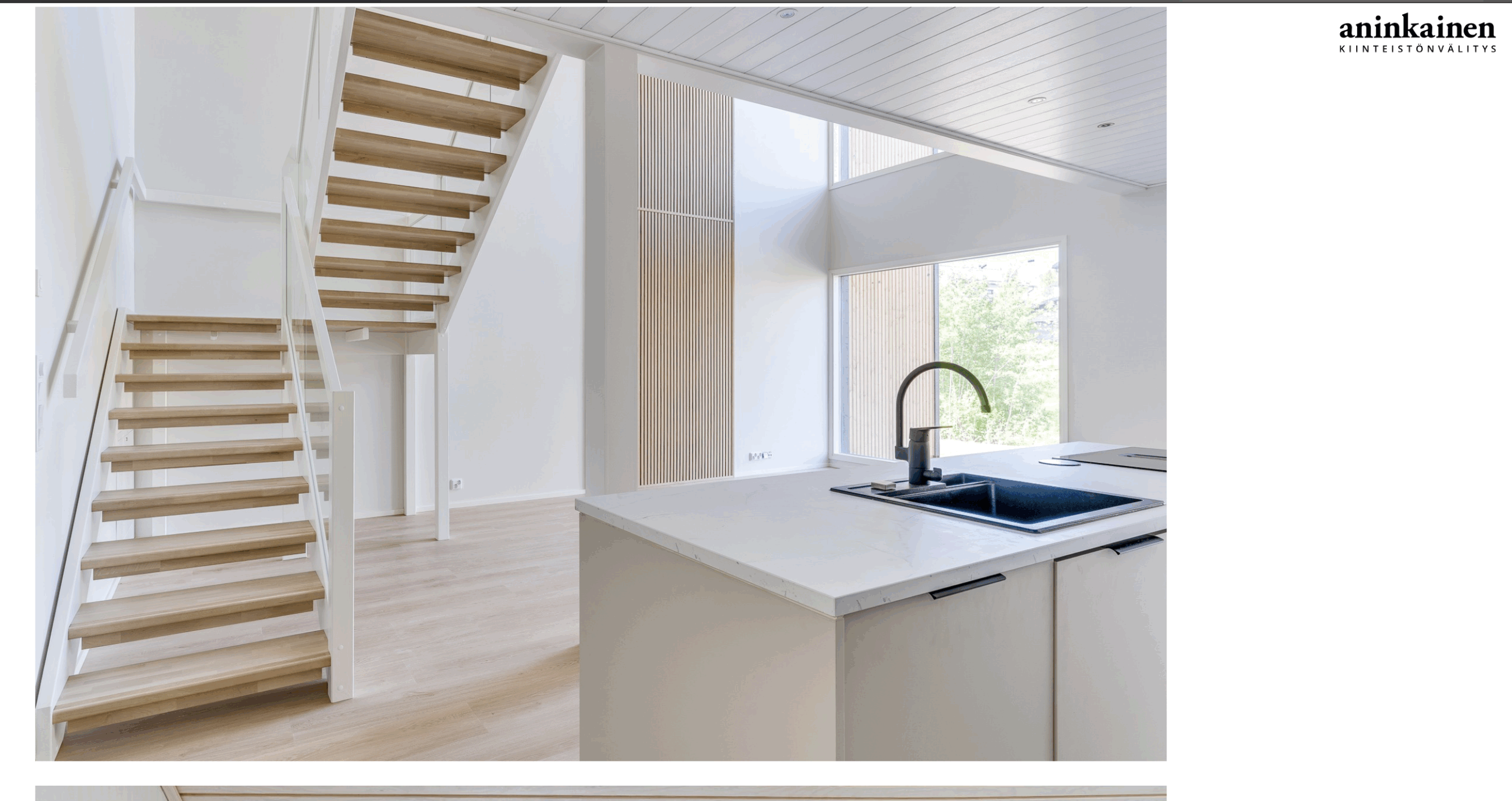 Rakennuttajan myyntikohde myyty. Kiinteistövälittäjä Aninkainen.fi omistaa kuvat ja tekijänoikeudet. Kaikki sisätilan materiaalit, pinnat ja kiintokalusteet saunan kanssa on valinnut Marika Piekkala, Sisustussuunnittelija Tampere, Pirkanmaa, Ylöjärvi, Nokia Turku, Helsinki, Lahti ja muut kaupungit. Toimin koko Suomen alueella, myös ulkomailla.   Marikan SisustusStudio 045 - 137 2572 www.sisustusstudio.com Sisustussuunnittelua intohimolla & 16 vuoden kokemuksella 💯✨