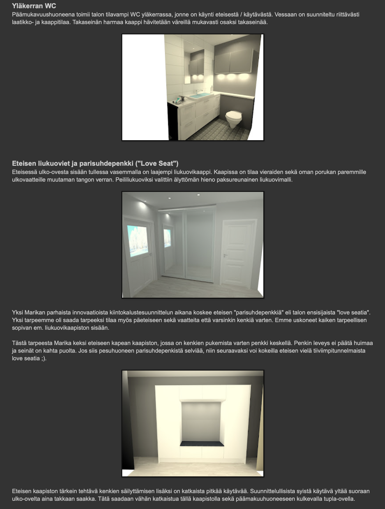 Sisustussuunnittelija Tampere kokemuksia, Marika Piekkala, Marikan SisustusStudio, Pirkanmaa, Ylöjärvi, Ikaalinen, Parkano, Nokia, Kangasala, Helsinki, Turku, Lahti, Espoo, Kotka, Forssa, Pori, Vaasa, Jyväskylä ja Somero suositukset asiakkailta, sisustussuunnittelua rakkaudella yksityisiin ja julkisiin kohteisiin