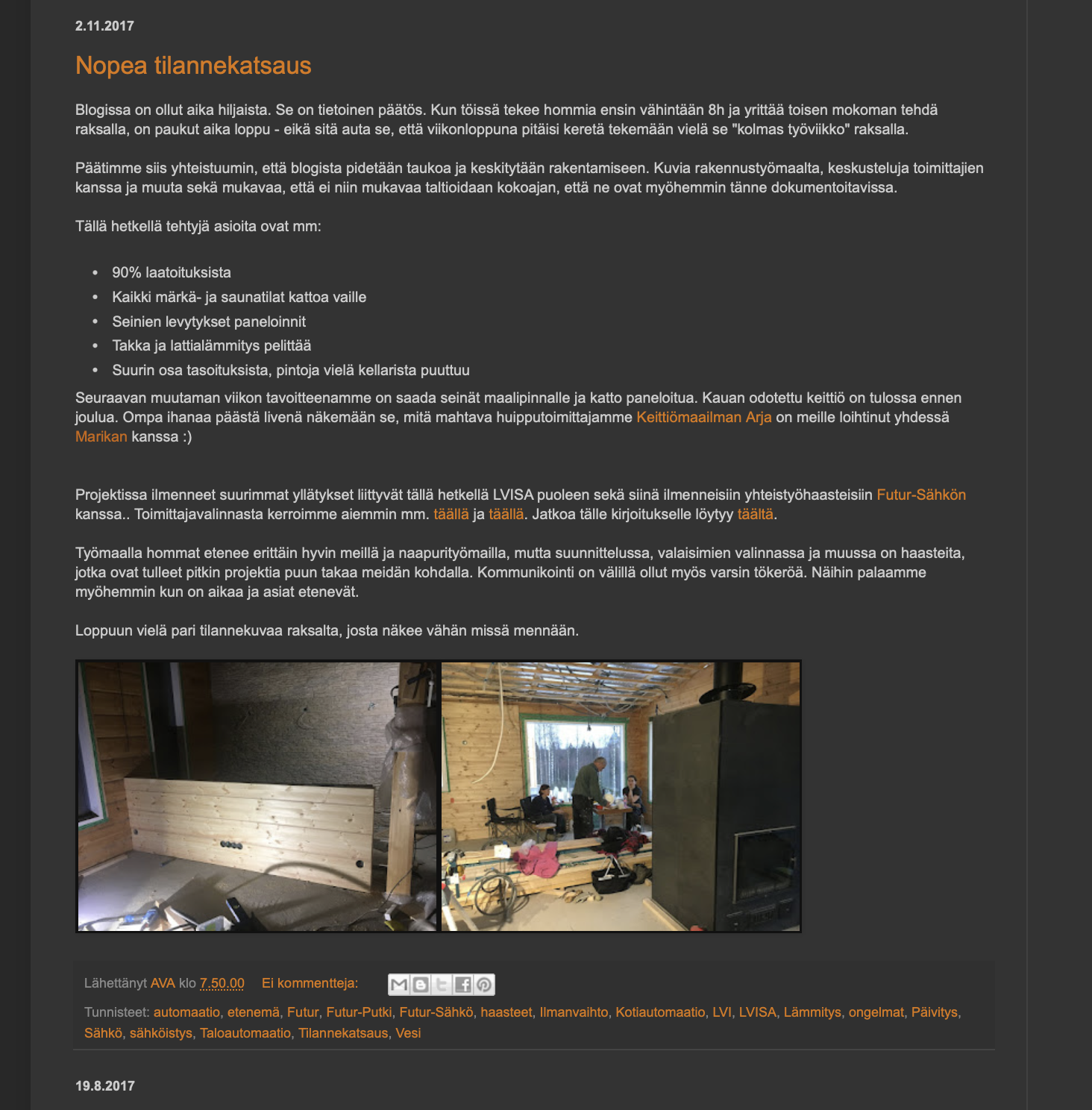 Sisustussuunnittelija Tampere kokemuksia, Marika Piekkala, Marikan SisustusStudio, Pirkanmaa, Ylöjärvi, Ikaalinen, Parkano, Nokia, Kangasala, Helsinki, Turku, Lahti, Espoo, Kotka, Forssa, Pori, Vaasa, Jyväskylä ja Somero suositukset asiakkailta, sisustussuunnittelua rakkaudella yksityisiin ja julkisiin kohteisiin