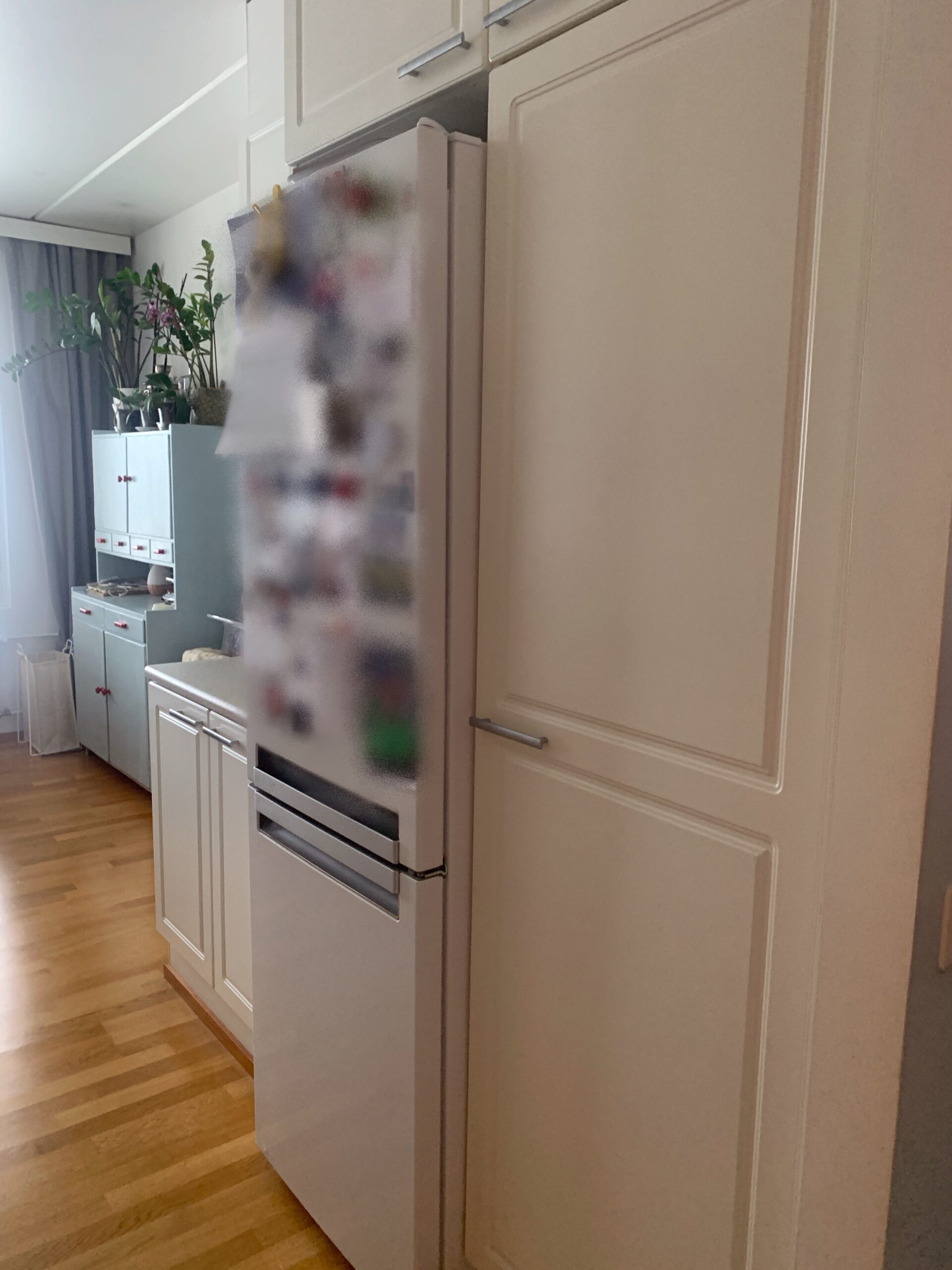 Uudistettu Keittiö Nokia - Tampere - Marika Piekkala - Marikan SisustusStudio - kokonaisvaltainen keittiöremontti - ennen kuvat