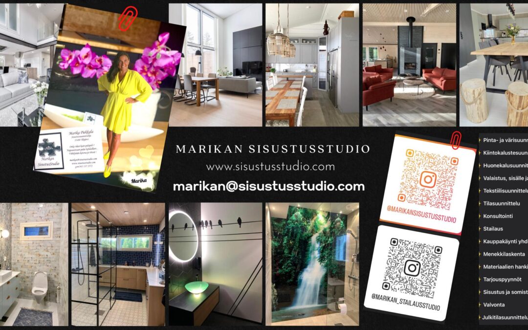 Sisustussuunnittelu Tampere, valaistussuunnittelu hinta, kiintokalustesuunnittelu keittiö, Tilasuunnittelija Pirkanmaa, sisustussuunnittelun hinnasto Tampereella, Marika Piekkala, Marikan SisustusStudio, Sisustussuunnittelija Pirkanmaa.