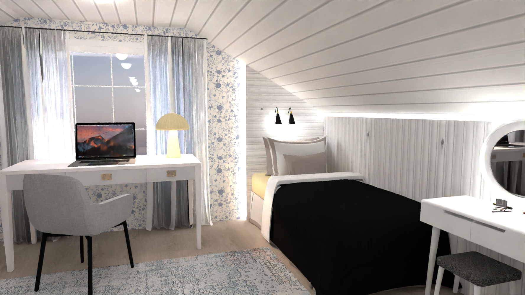 Sisustussuunnittelu Marikan SisustusStudio, Marika Piekkala, Kangasala, Pälkäne, Tampere, Pirkanmaa, Nokia, Ylöjärvi. Tilasuunnittelu, valaistussuunnittelu, pintasuunnittelu, huonekalusuunnittelu ja tekstiilisuunnittelu.
