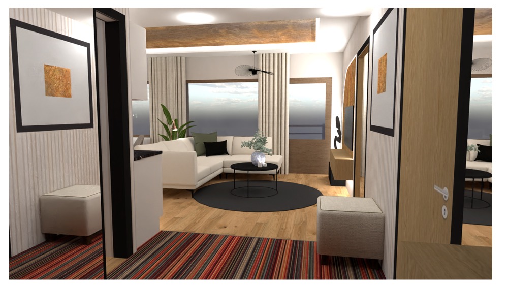 Ylläs Chalets 9501, Ylläs. Äkäslompolo, Pirkanmaa, sisustussuunnittelija Tampere, Marika Piekkala, Nokia, Ylöjärvi, Somero