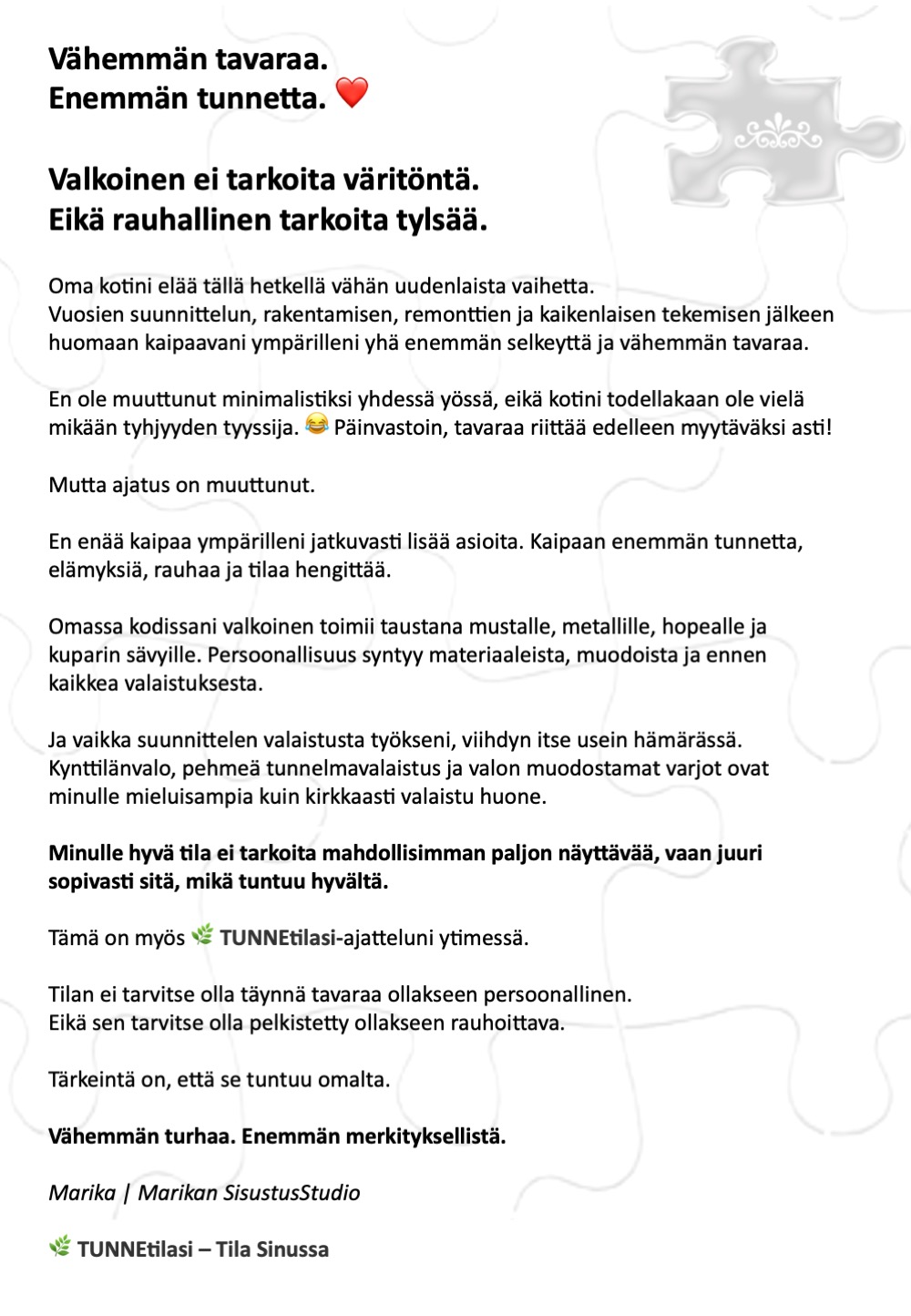Sisustussuunnittelu Tampere, valaistussuunnittelu hinta, kiintokalustesuunnittelu keittiö, Tilasuunnittelija Pirkanmaa, sisustussuunnittelun hinnasto Tampereella, Marika Piekkala, Marikan SisustusStudio, Sisustussuunnittelija Pirkanmaa.