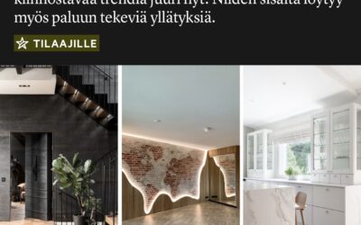 Aamulehti – nettiversio, Sisustustrendit 2025, Marika Piekkala